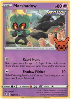 POKEMON Marshadow (080/203) [Trick Or Trade 2023]