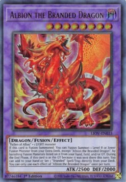Yu-Gi-Oh Albion The Branded Dragon [LIOV-EN033] Ultra Rare
