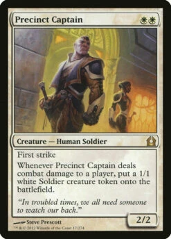Magic The Gathering Precinct Captain [Return To Ravnica]