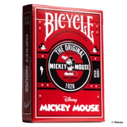 Bicycle Disney Classic Mickey (Red) Playing Cards
