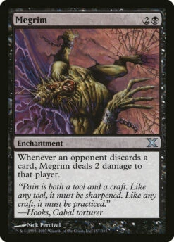 Magic The Gathering Megrim [Tenth Edition]