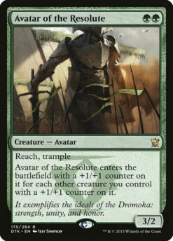 Magic The Gathering Avatar Of The Resolute [Dragons Of Tarkir]