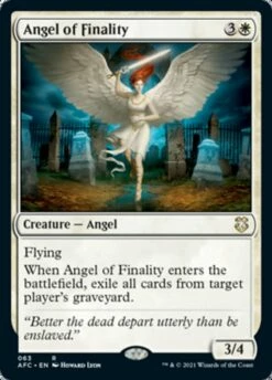Magic The Gathering Angel Of Finality [Dungeons & Dragons: Adventures In The Forgotten Realms Commander]