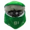 D20 Plush Dice Bag Green -GAMES WORKSHOP Shop 15758 d20 plush dice bag green opendice