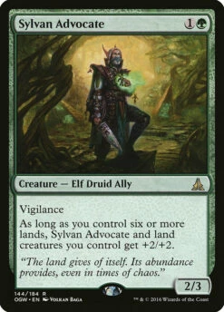 Magic The Gathering Sylvan Advocate [Oath Of The Gatewatch]
