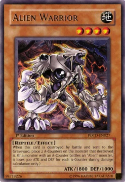 Yu-Gi-Oh Alien Warrior [POTD-EN027] Rare