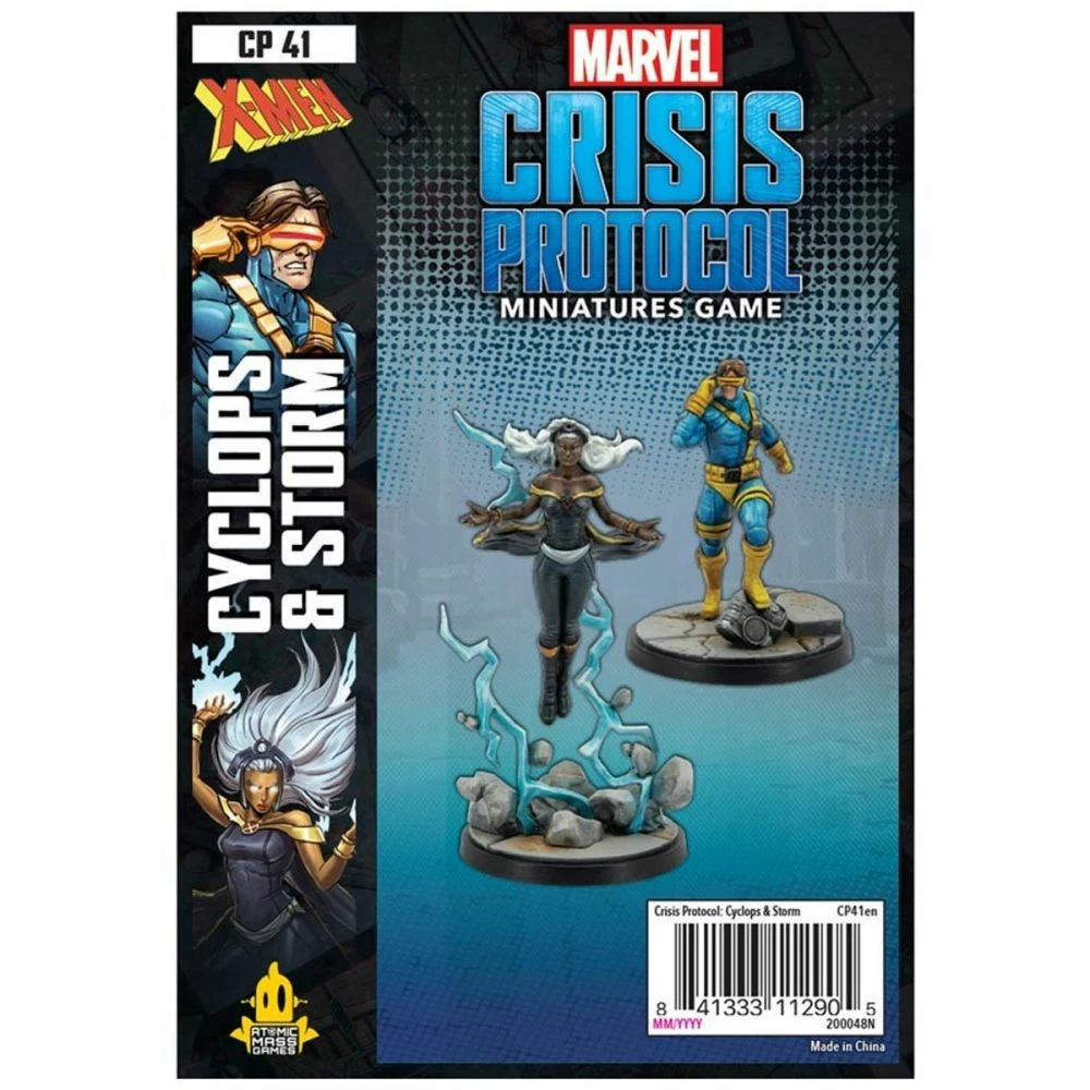 Marvel Crisis Protocol Miniatures Game Cyclops & Storm 3 Marvel Crisis Protocol Miniatures Game Cyclops & Storm