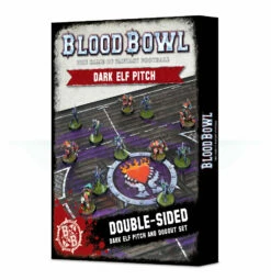 Games Workshop Blood Bowl: Dark Elf Pitch & Dugouts (old Box)
