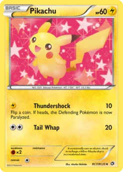 POKEMON Pikachu (RC7/RC25) [Black & White: Legendary Treasures]