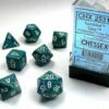 Various Chessex D7-Die Set Dice Sea Speckled(7 Dice In Display) -GAMES WORKSHOP Shop 25316