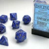 Chessex D7-Die Set Dice Vortex Royal Blue/Gold(7 Dice In Display) 1 Chessex D7-Die Set Dice Vortex Royal Blue/Gold(7 Dice In Display) -GAMES WORKSHOP Shop 27436