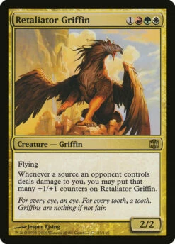 Magic The Gathering Retaliator Griffin [Alara Reborn]