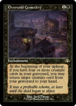 Magic The Gathering Oversold Cemetery (Retro) [Dominaria Remastered]