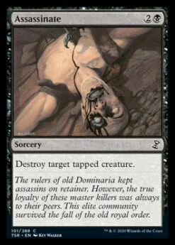 Magic The Gathering Assassinate [Time Spiral Remastered]