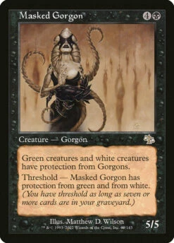 Magic The Gathering Masked Gorgon [Judgment]