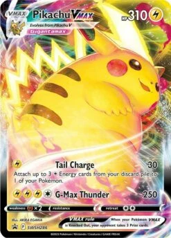 POKEMON Pikachu VMAX (SWSH286) [Sword & Shield: Black Star Promos]