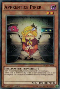 Yu-Gi-Oh Apprentice Piper [MP17-EN194] Common