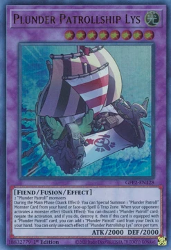 Yu-Gi-Oh Plunder Patrollship Lys [GFP2-EN128] Ultra Rare