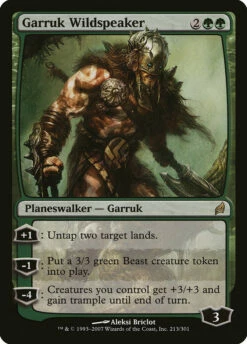 Magic The Gathering Garruk Wildspeaker [Lorwyn]