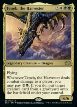 Magic The Gathering Teneb, The Harvester [Double Masters 2022]