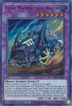 Yu-Gi-Oh Fossil Machine Skull Wagon [GFP2-EN020] Ultra Rare