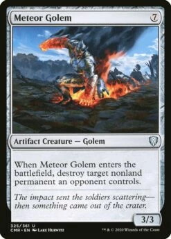 Magic The Gathering Meteor Golem (325) [Commander Legends]