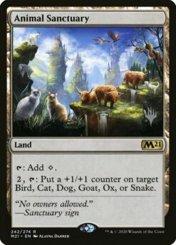 Magic The Gathering Animal Sanctuary (Promo Pack) [Core Set 2021 Promos]