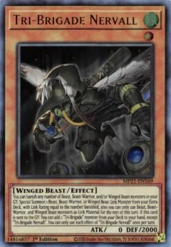 Yu-Gi-Oh Tri-Brigade Nervall [MP21-EN169] Ultra Rare