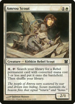 Magic The Gathering Amrou Scout [Modern Masters]