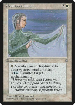 Magic The Gathering Arenson's Aura [Ice Age]