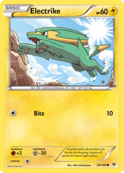 POKEMON Electrike (24/108) [XY: Roaring Skies]