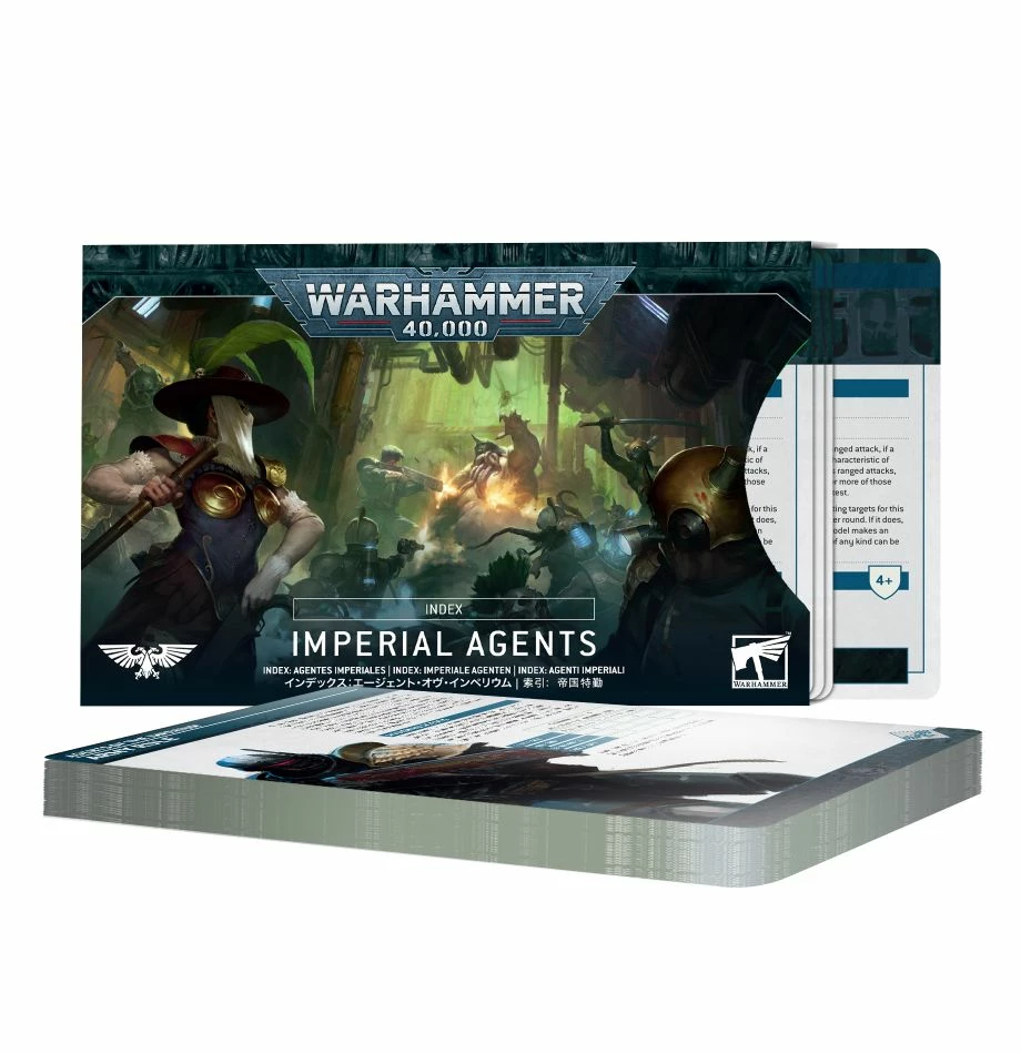 Games Workshop Index Cards: Imperial Agents 3 Games Workshop Index Cards: Imperial Agents