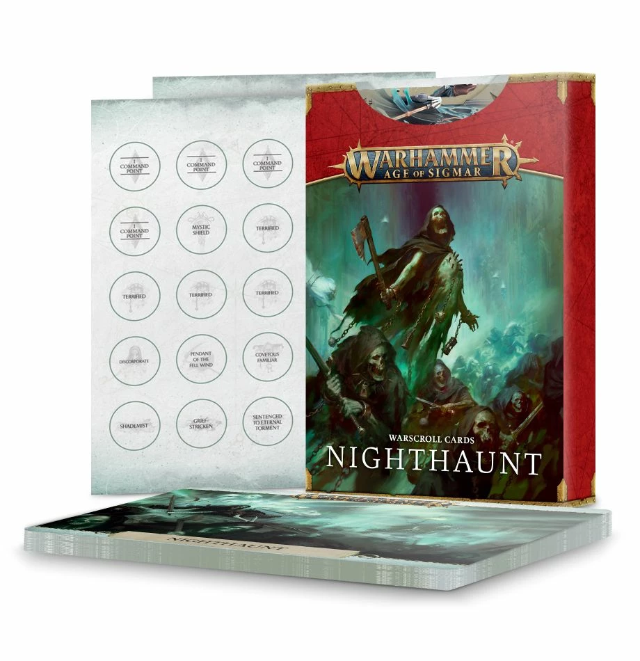 Games Workshop Warscroll Cards: Nighthaunt 3 Games Workshop Warscroll Cards: Nighthaunt