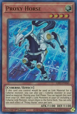 Yu-Gi-Oh Proxy Horse [GFP2-EN040] Ultra Rare