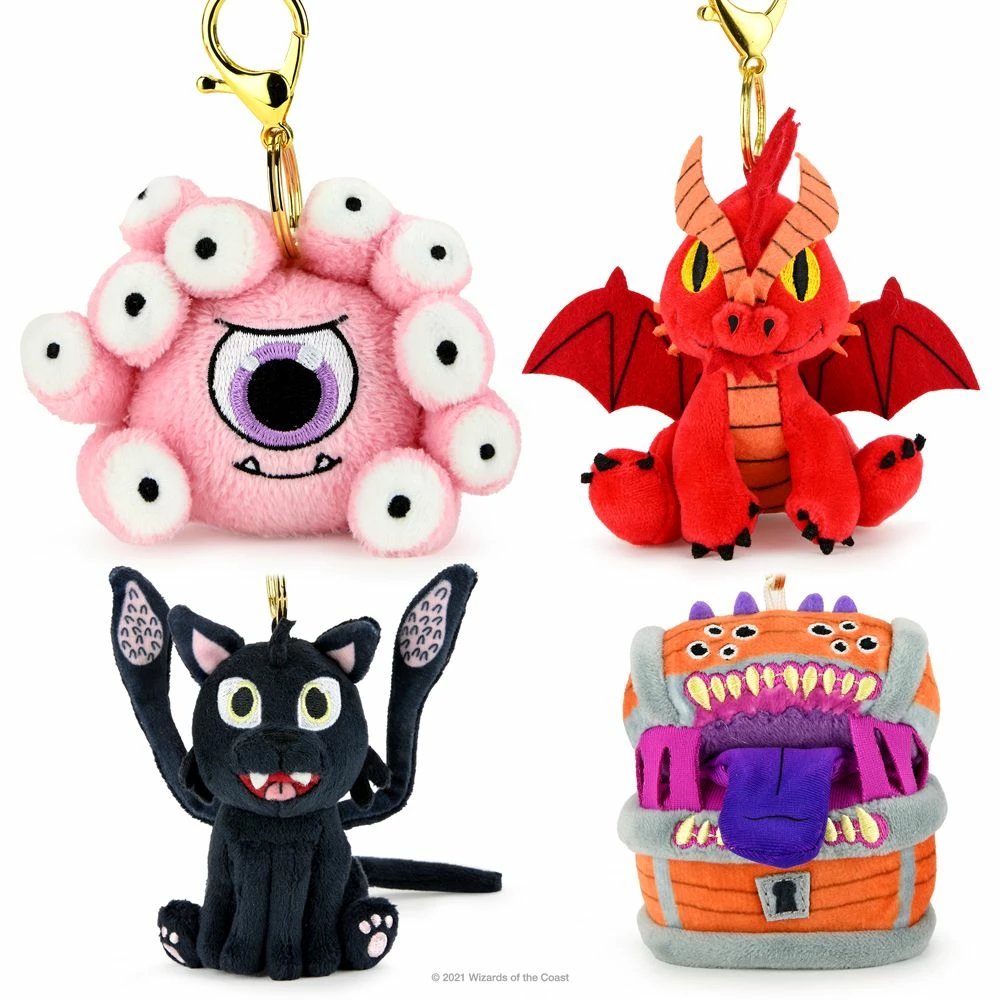 Dungeons & Dragons D&D Plush Charms Wave 1 3 Dungeons & Dragons D&D Plush Charms Wave 1