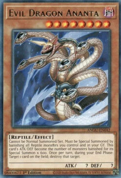 Yu-Gi-Oh Evil Dragon Ananta (Rare) [ANGU-EN042] Rare