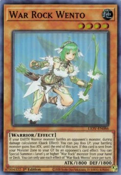 Yu-Gi-Oh War Rock Wento [LIOV-EN086] Super Rare