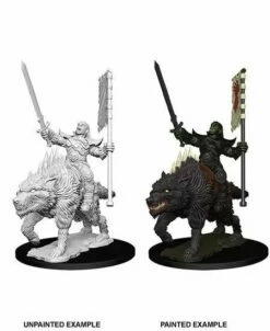 Various Pathfinder Battles Deep Cuts Orc On Dire Wolf