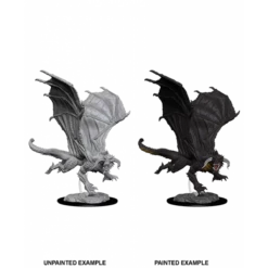 Miniature - Young Black Dragon