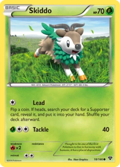 POKEMON Skiddo (18/146) [XY: Base Set]
