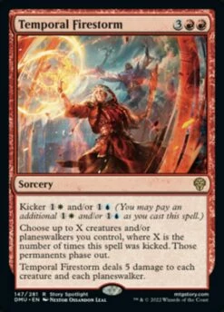 Magic The Gathering Temporal Firestorm [Dominaria United]