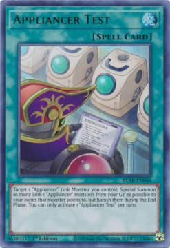 Yu-Gi-Oh Appliancer Test [BLAR-EN044] Ultra Rare