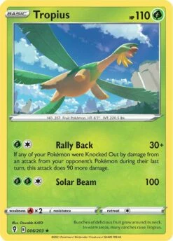POKEMON Tropius (006/203) [Sword & Shield: Evolving Skies]