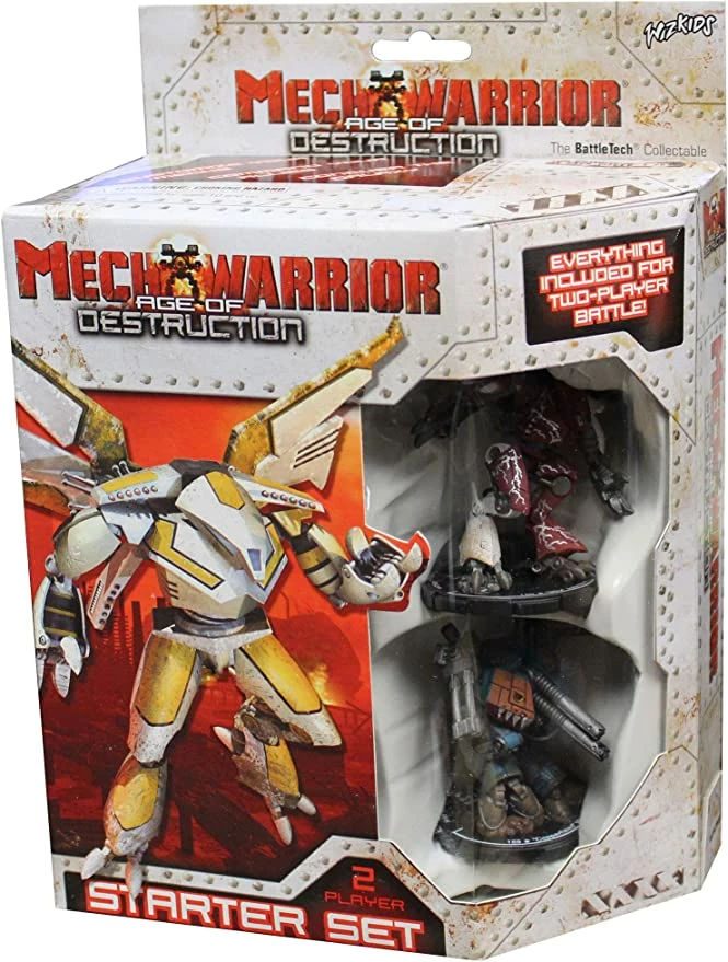 MechWarrior HeroClix Age Of Destruction Starter Set 3 MechWarrior HeroClix Age Of Destruction Starter Set