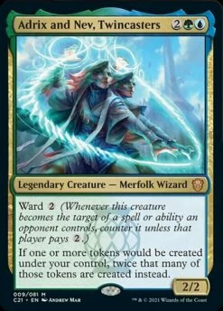 Magic The Gathering Adrix And Nev, Twincasters [Commander 2021]