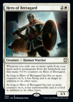 Magic The Gathering Hero Of Bretagard [Kaldheim Commander]