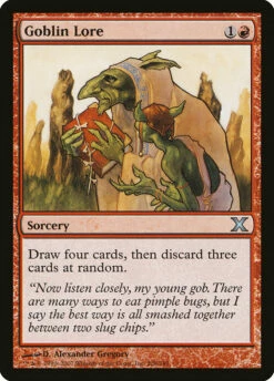 Magic The Gathering Goblin Lore [Tenth Edition]