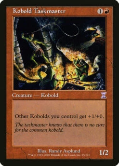 Magic The Gathering Kobold Taskmaster [Time Spiral Timeshifted]