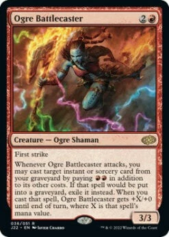Magic The Gathering Ogre Battlecaster [Jumpstart 2022]
