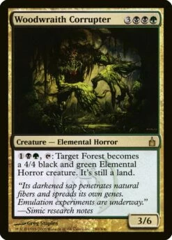 Magic The Gathering Woodwraith Corrupter [Ravnica: City Of Guilds]